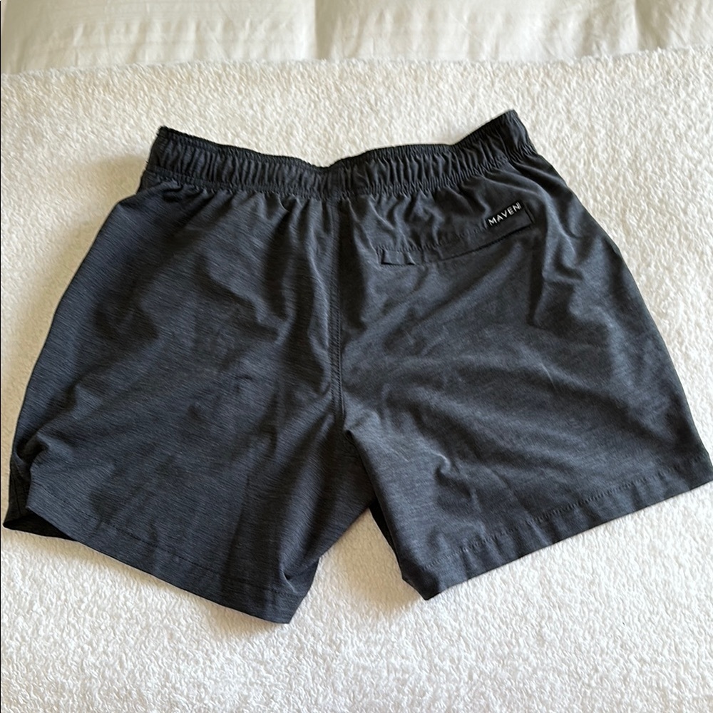 Maven Co-Op Men's Black Athletic Shorts Size Medium - Picture 6 of 12